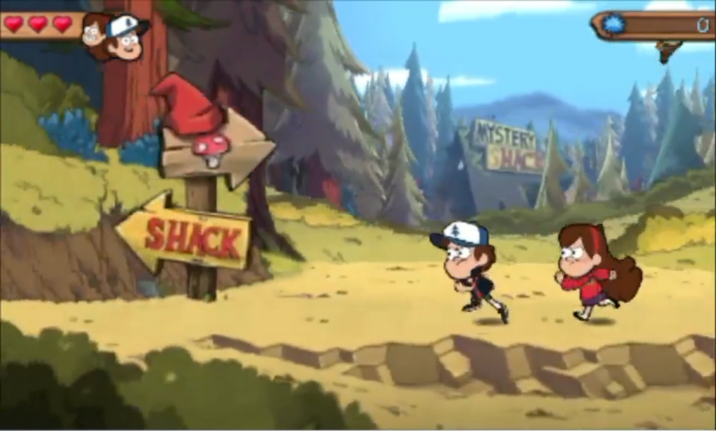 Gravity Falls Legend of the gnome gemulets ANÁLISIS Lado VG